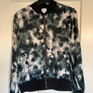 Silky Bomber Jacket
